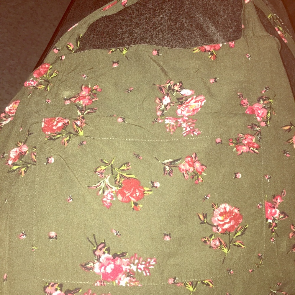 Beautiful vintage retro floral romper jumper
